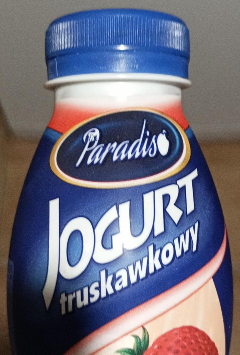 Фото - йогурт питьевой клубника Paradiso