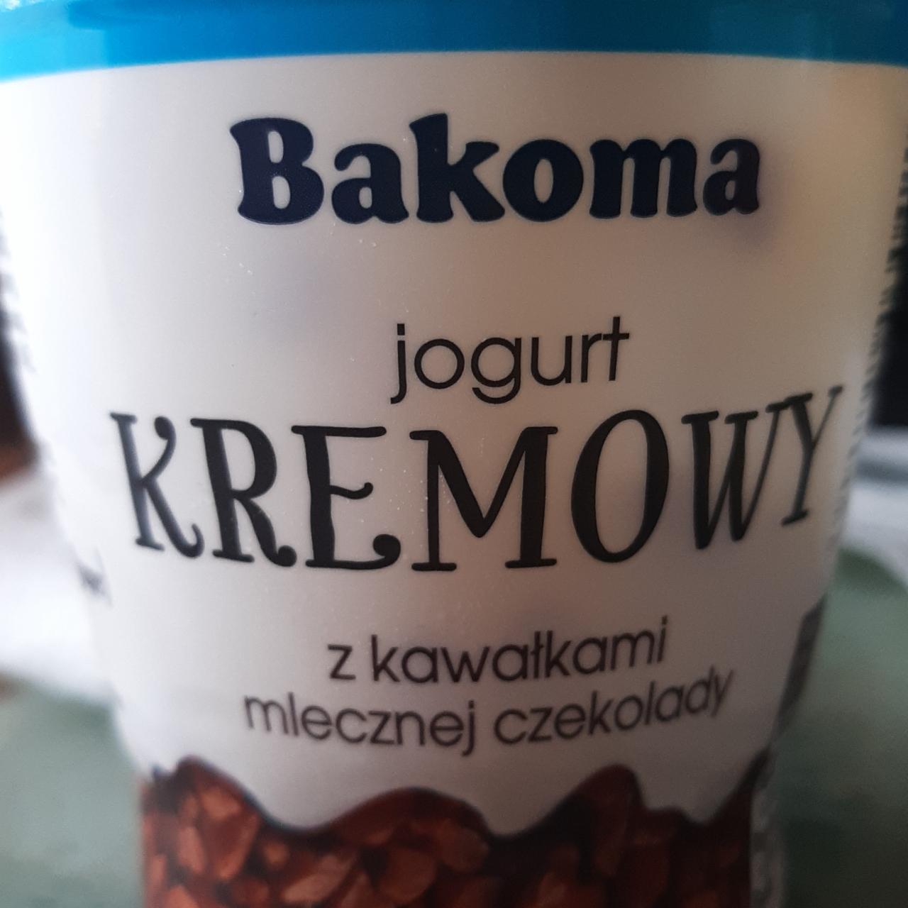 Фото - Йогурт с кусочками молочного шоколада Jogurt Kremowy Bakoma