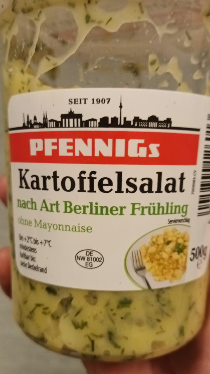 Фото - Kartoffelsalat nach Art Berliner Frühling Pfennigs