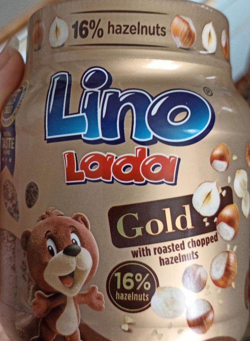 Фото - фундучная паста шоколадная gold Lino lada