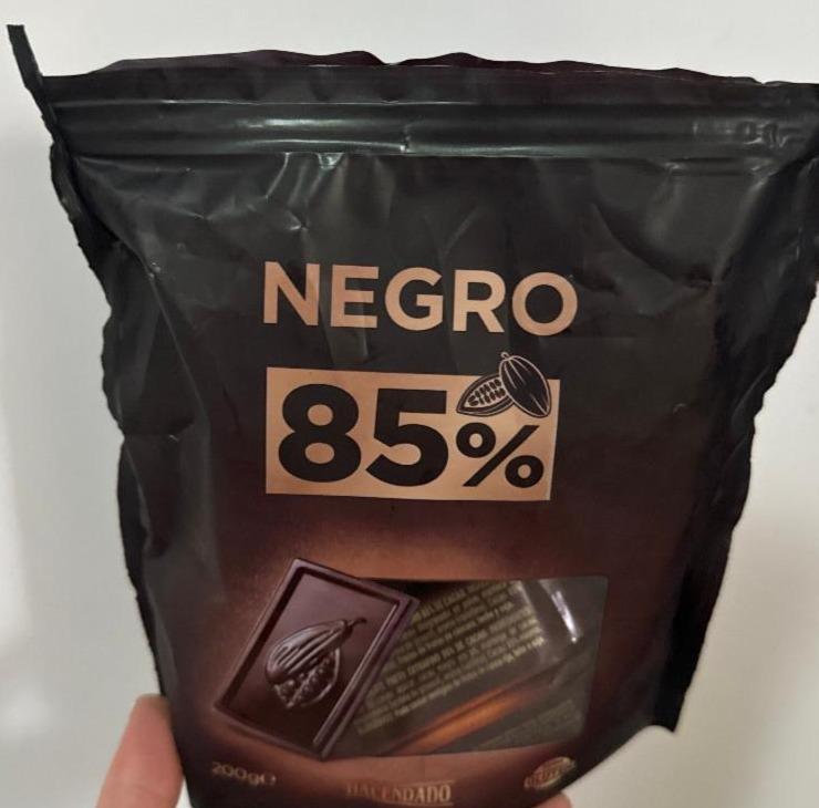 Фото - Шоколад черный 85% Negro Hacendado