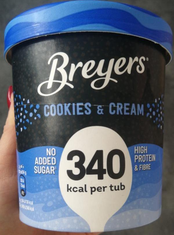 Фото - мороженое кукис и крим Breyers