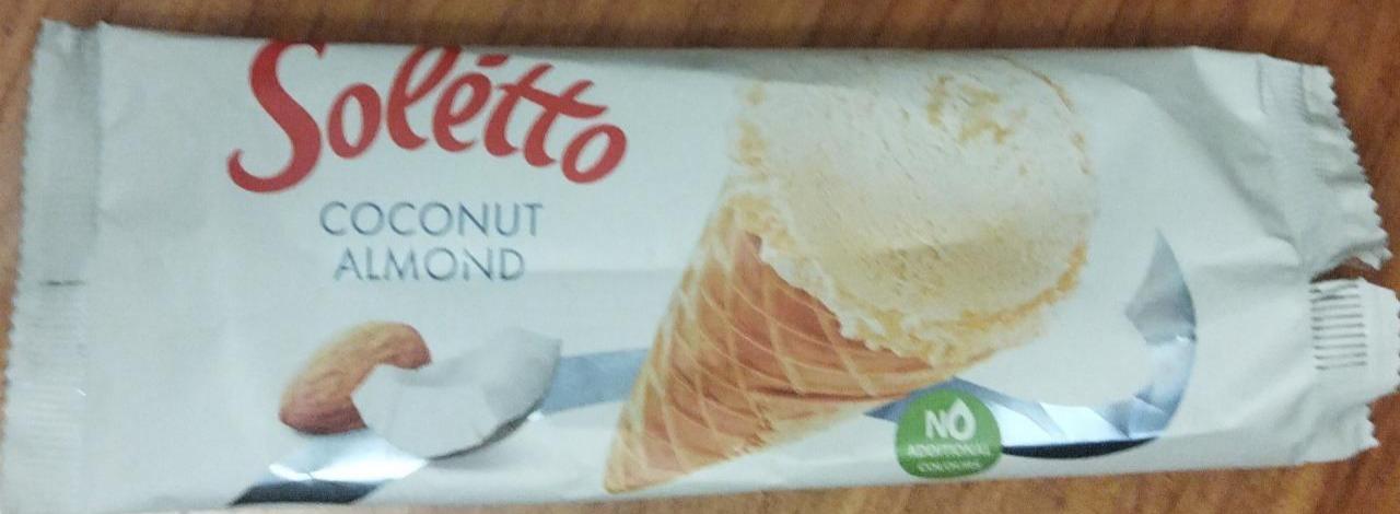 Фото - Мороженое coconut almond Soletto