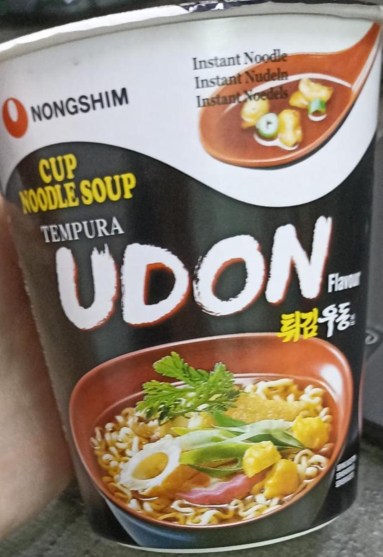 Фото - Cup noodle soup udon Nongshim