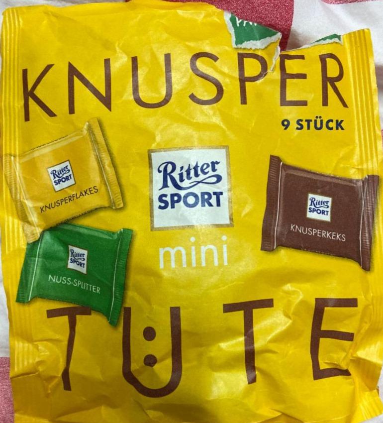 Фото - Knusper mini Tüte Ritter Sport