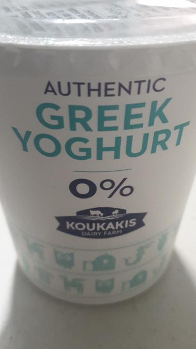 Фото - йогурт греческий 0% Authentic