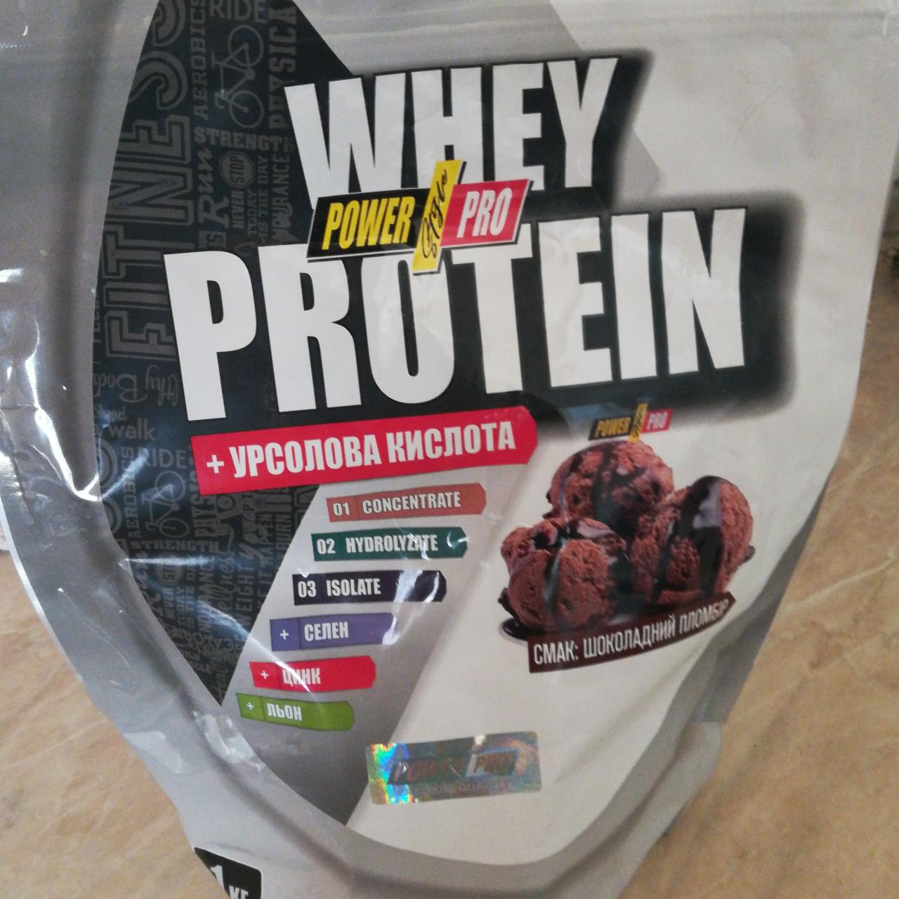 Фото - Протеин со вкусом шоколадный пломбир Whey Protein Power Pro