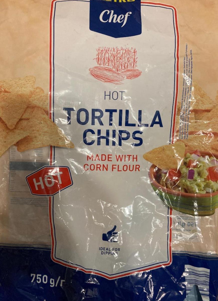 Фото - Чипсы кукурузные Hot Tortilla Chips Metro Chef