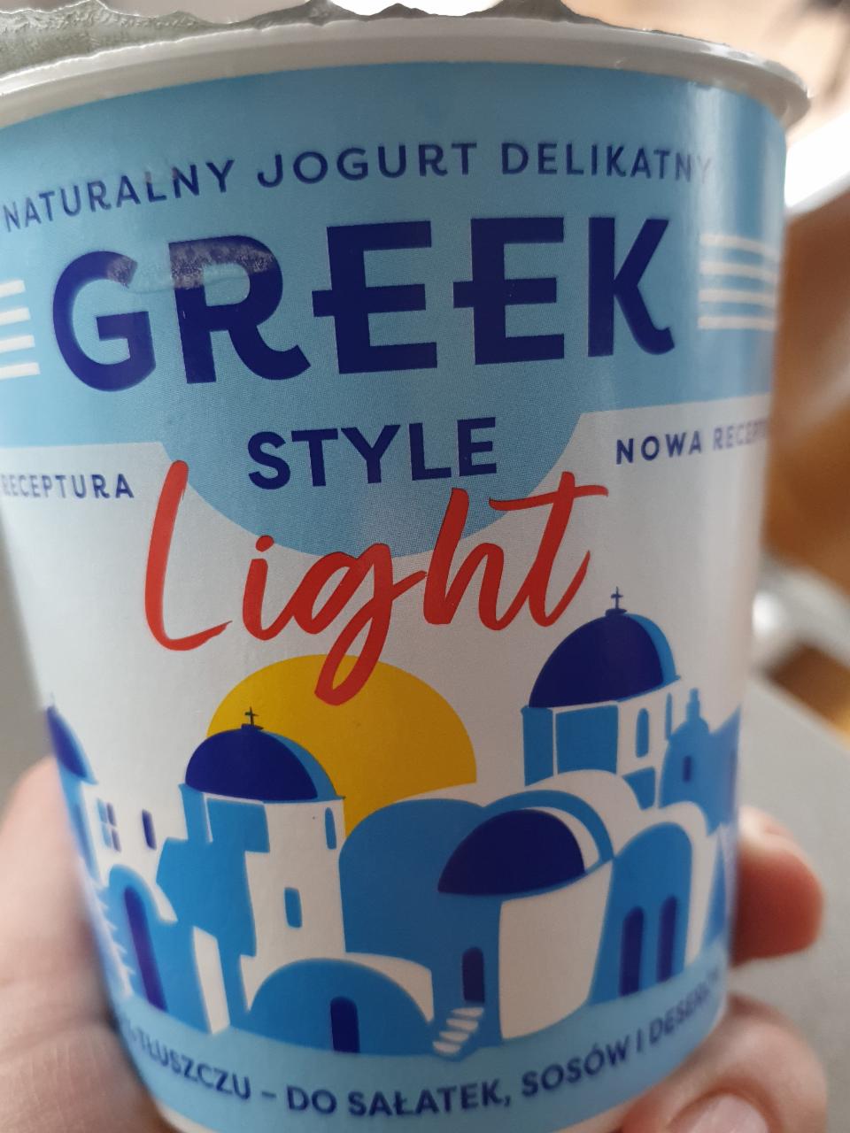 Фото - Йогурт белый натуральный Light Jogurt Greek Style