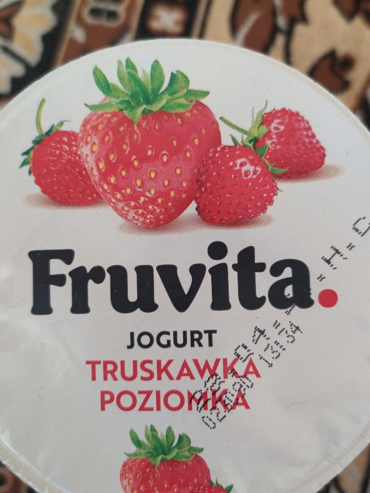 Фото - Jogurt truskawka poziomka Fruvita