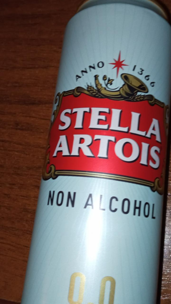 Фото - светлое безалкогольное Non Alcohol Stella Artois