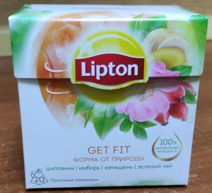 Фото - Чай в пирамидках Get Fit зеленый Lipton