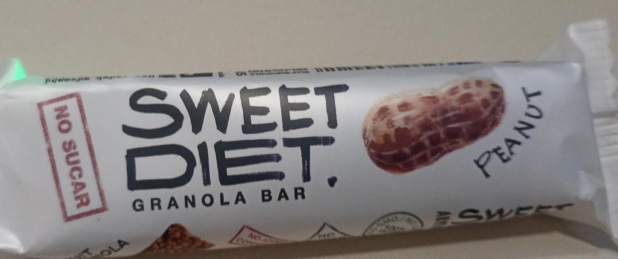 Фото - Granola bar peanut Sweet diet