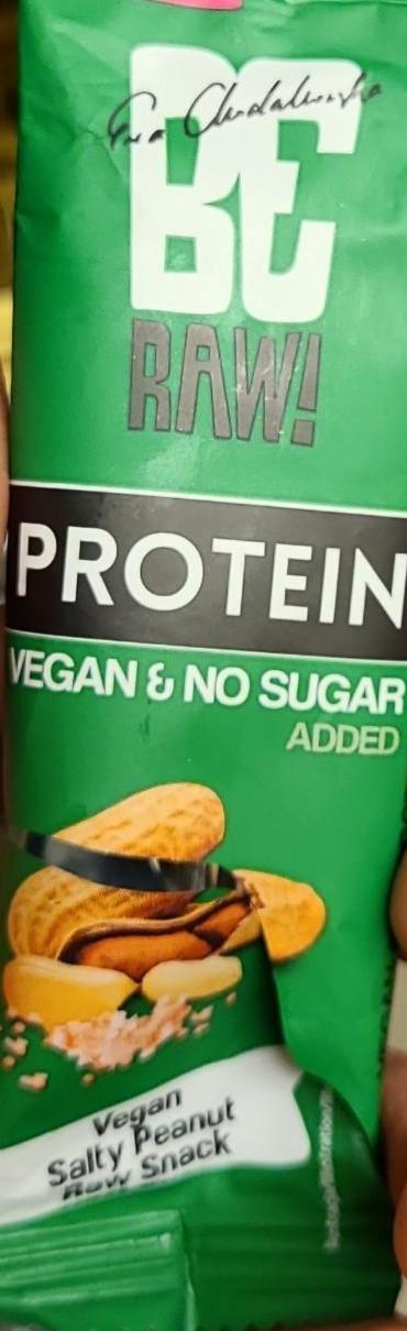 Фото - Protein Vegan & No sugar added Salty Peanut Be Raw!