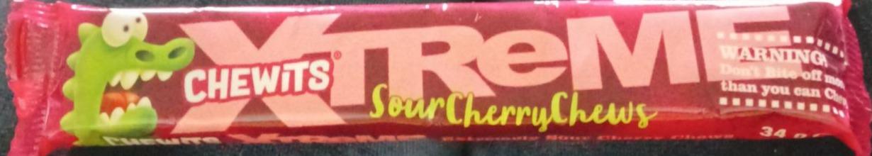 Фото - Xtreme Sour Cherry Chews Chewits