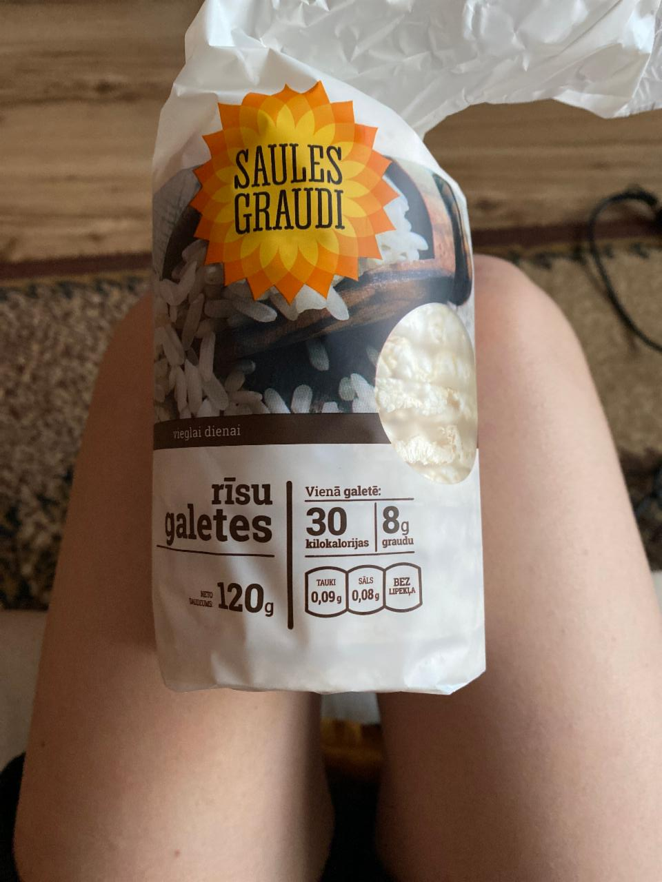 Фото - рисовые хлебцы Saules Graudi
