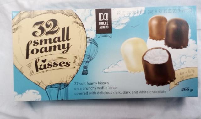 Фото - Суфле в шоколаде Foamy Kisses mini (белый, молочный, темный шоколад) Dolce Albero