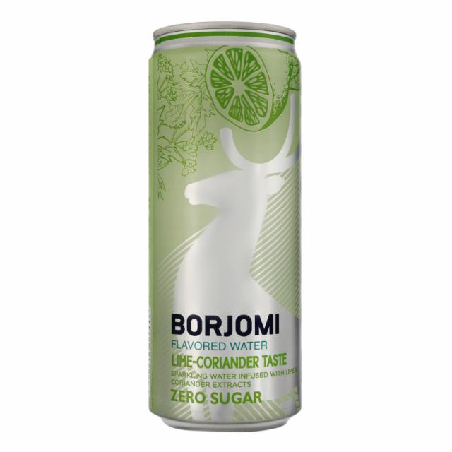 Фото - Напиток безалкогольный сильногазированный Lime-coriander Flavored water Borjomi