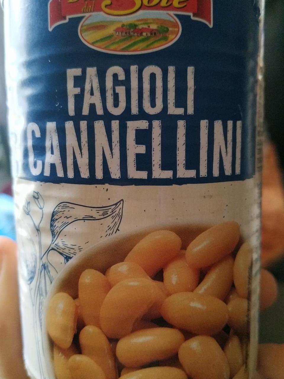 Фото - Фасоль консервированная Fagioli Cannellini Delizie dal Sole