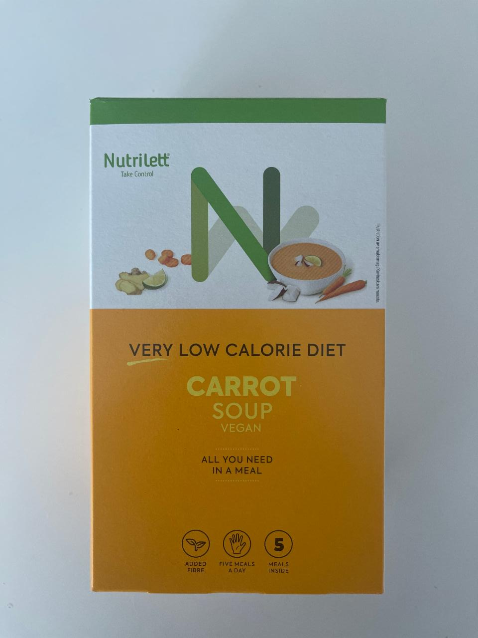 Фото - Суп для снижения веса Vegan Carrot Soup Nutrilett