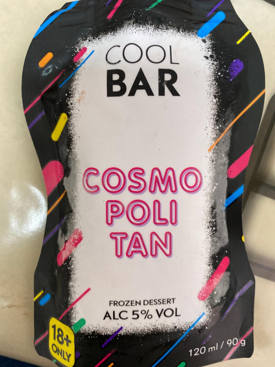 Фото - Десерт 5% замороженный с водкой Cosmopolitan Cool Bar