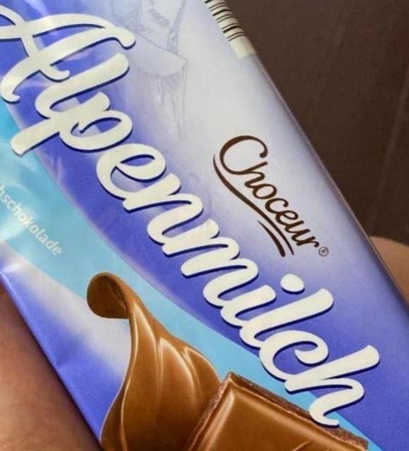 Фото - Шоколад молочный Alpenmilch Choceur