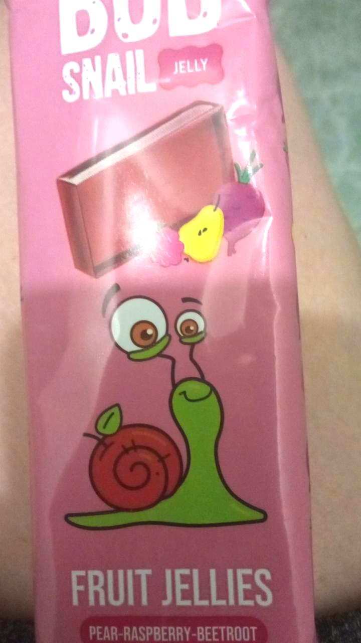 Фото - Желе фруктовое Raspberry&Beetroot Bob snail
