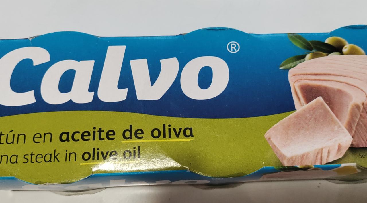 Фото - Тунец в оливковом масле консервированный Calvo