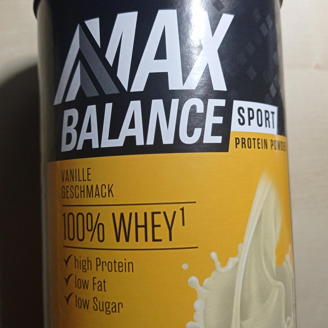 Фото - Протеин ванильный 100% Whey Protein Vanille Max Balance