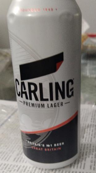 Фото - пиво 4.0% светлое Carling
