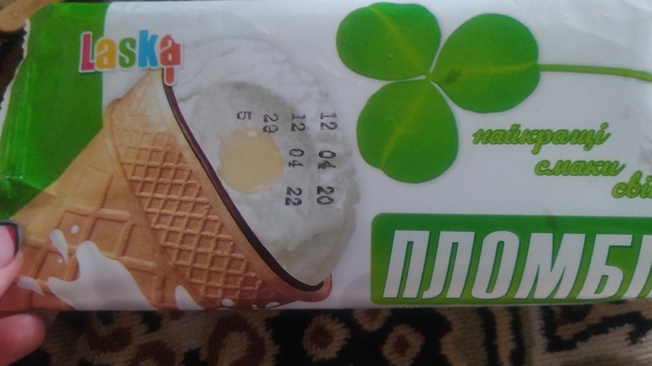 Фото - Мороженое пломбир со сгущенным молоком Вкусы Ирландии Laska