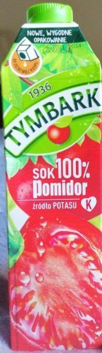 Фото - Сок томатный 100% Tymbark