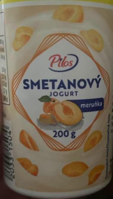 Фото - Smetanový jogurt meruňka Pilos