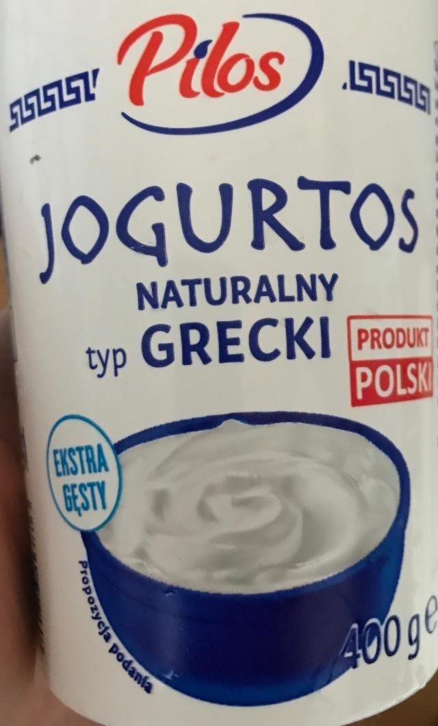 Фото - Греческий йогурт сметана 10% Pilos