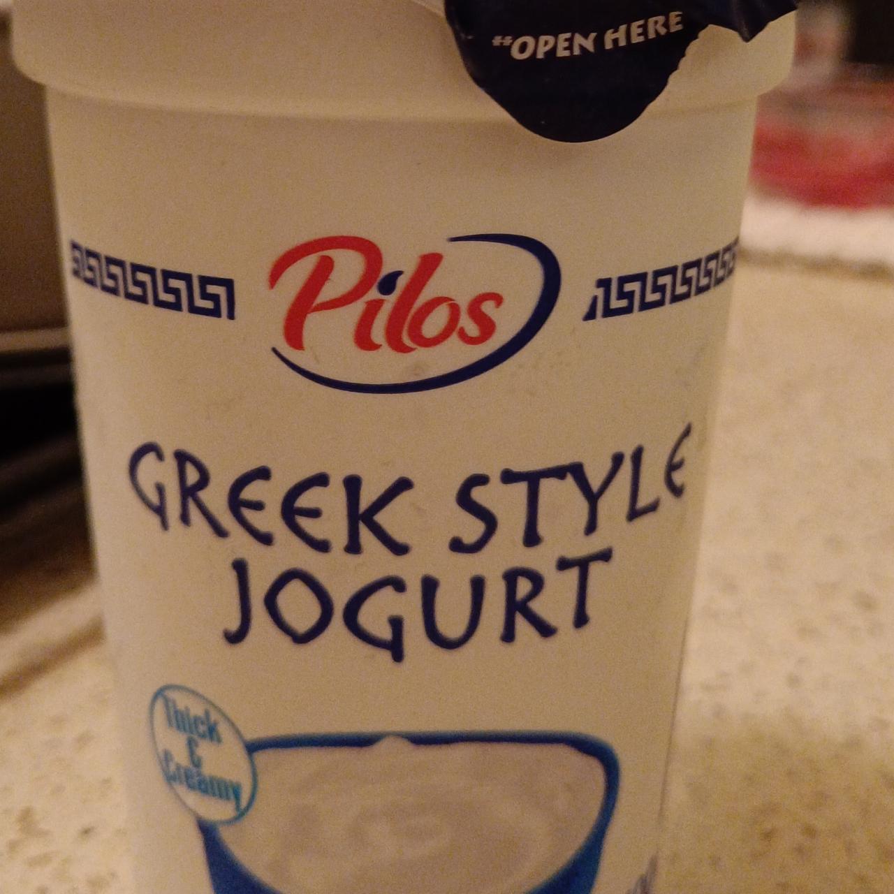 Фото - Греческий йогурт сметана 10% Pilos