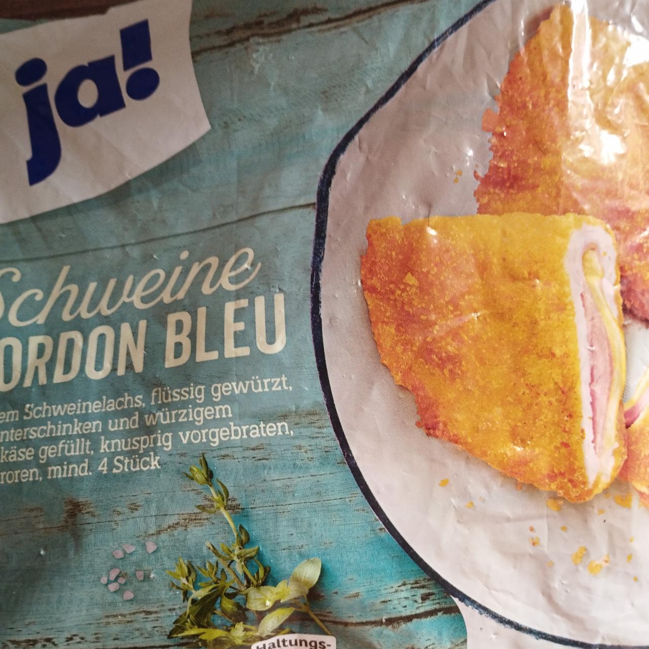 Фото - Schweine Cordon blue филе с сыром и шинкой ja