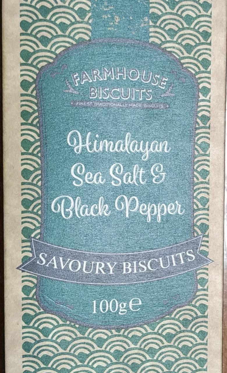 Фото - Печенье с гималайской солью и черным перцем Farmhouse Biscuits