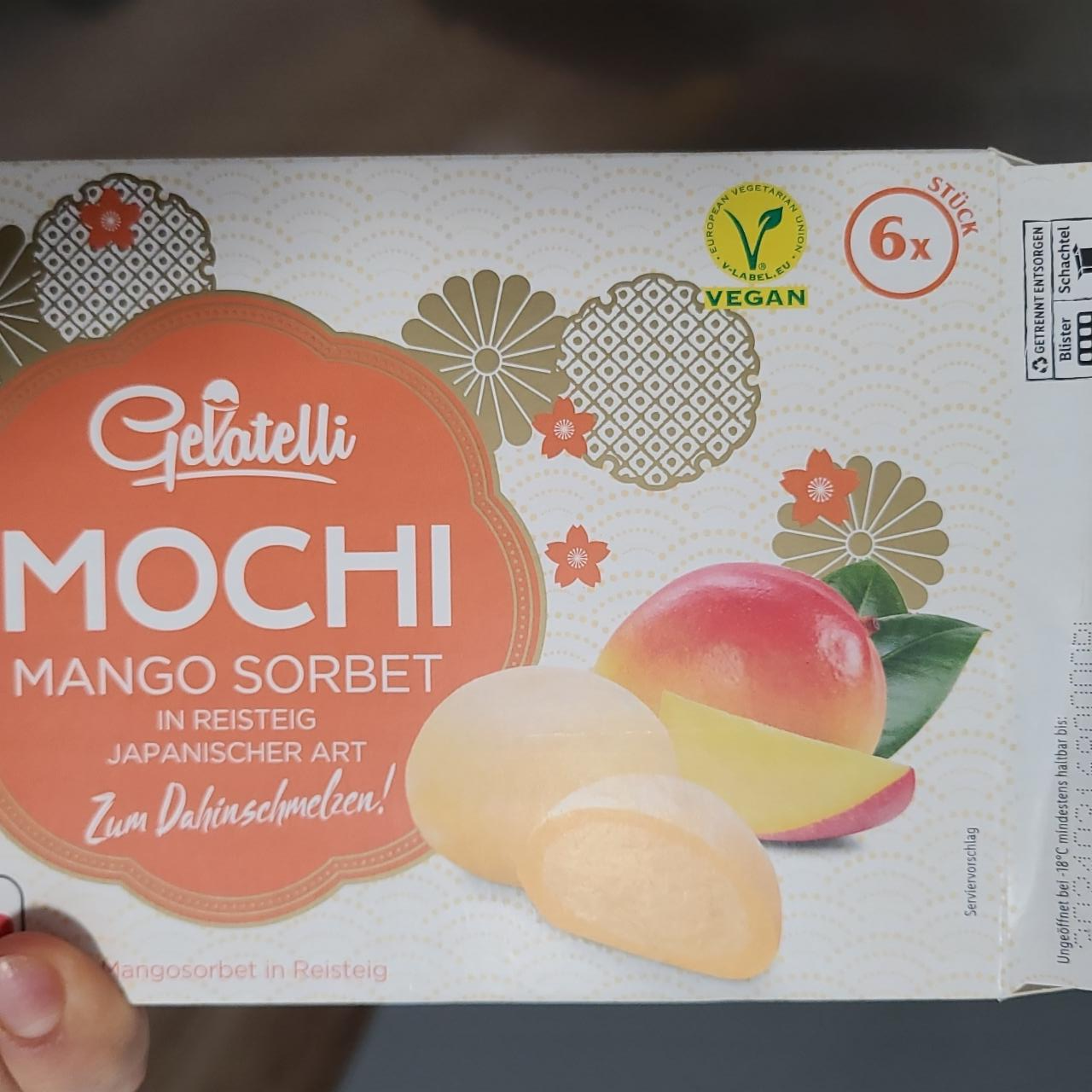 Фото - Mochi mango sorbet Gelatelli