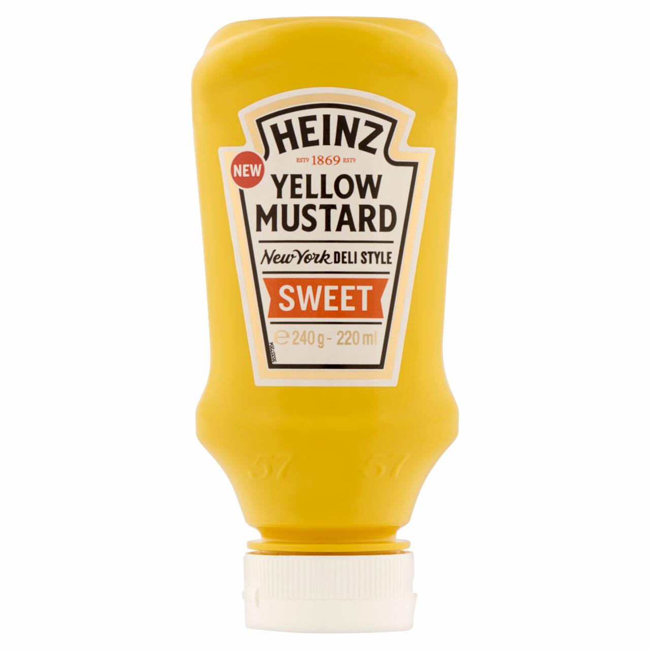 Фото - Yellow mustard honey Heinz