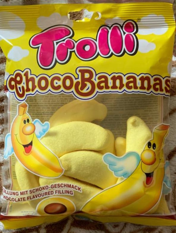 Фото - суфле банан с шоколадной начинкой Trolli