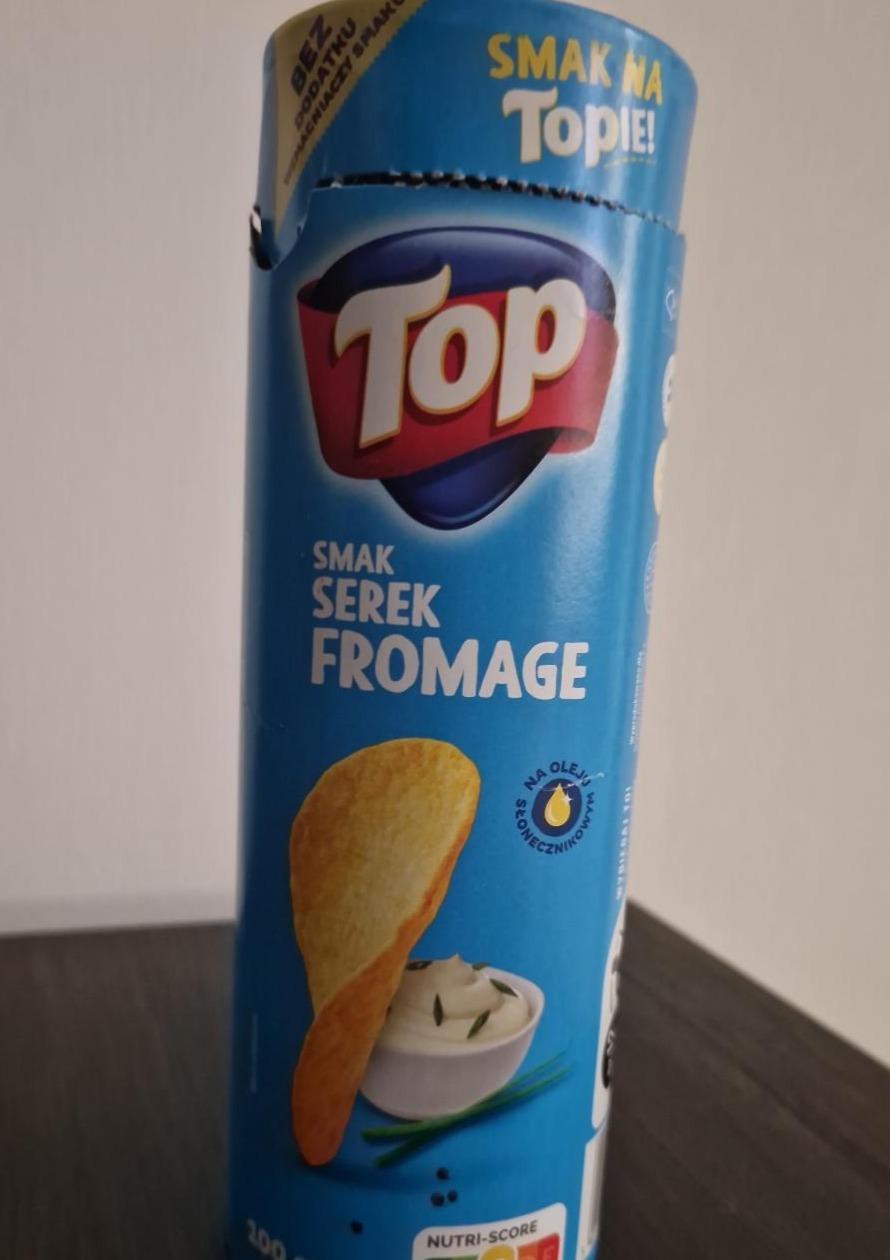Фото - Чипсы со сметаной и луком Chipsy Fromage Top