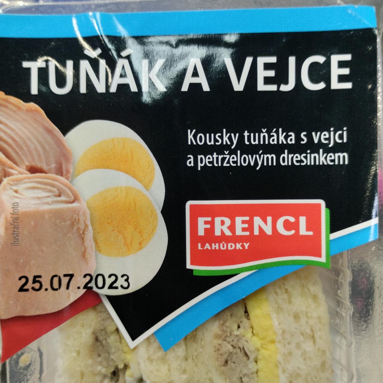 Фото - сендвич тунец с яйцом Frencl