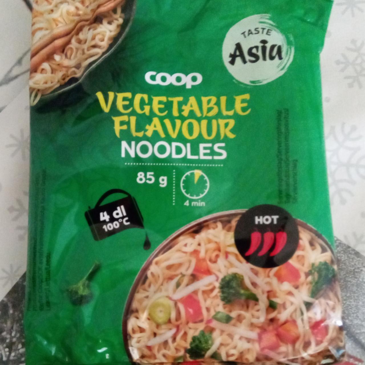 Фото - Vegetable flavour noodles Coop
