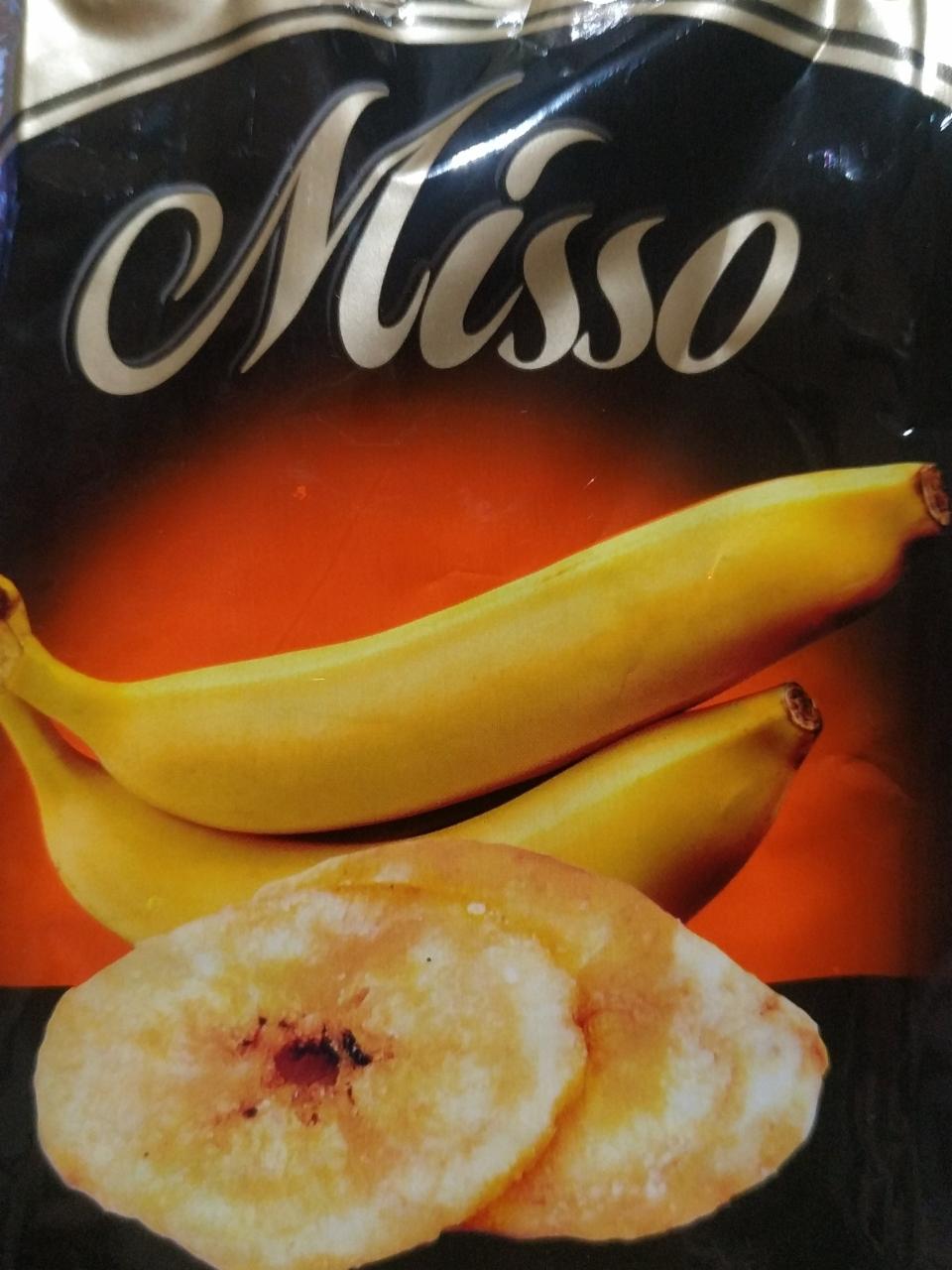 Фото - Банановые чипсы Misso