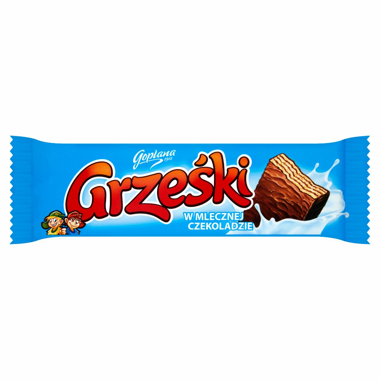 Фото - вафли в молочном шоколаде Grzeski Gaplana