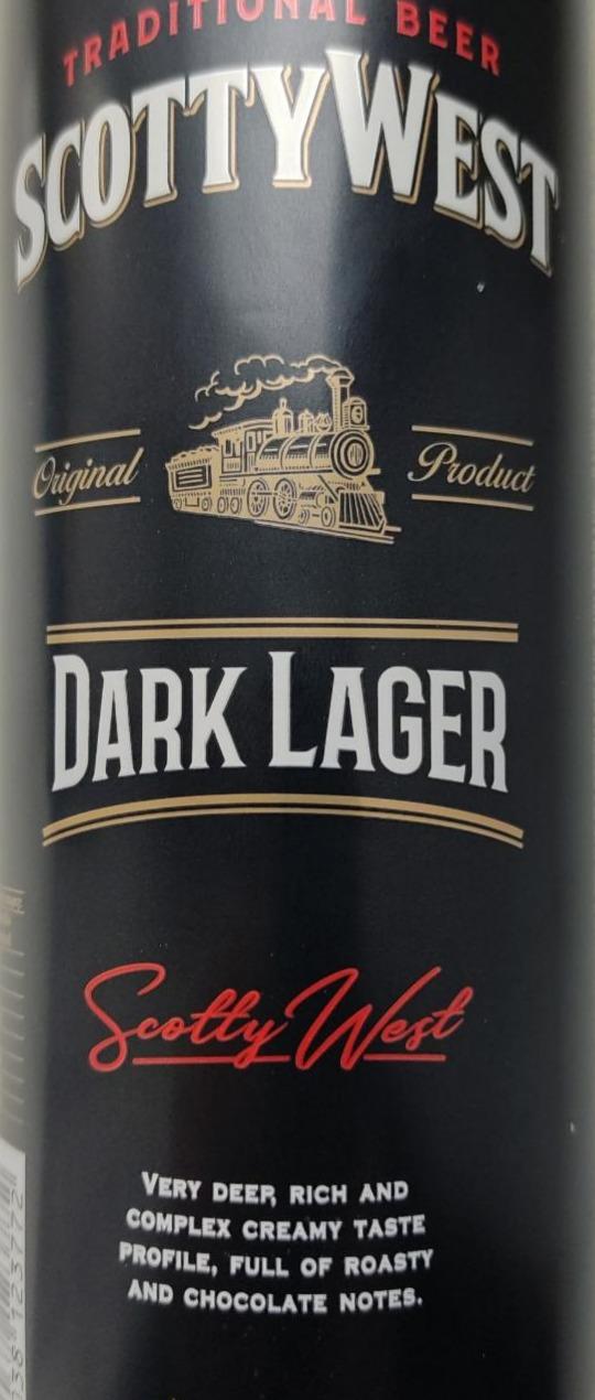 Фото - Пиво Dark Lager темное Scotty West