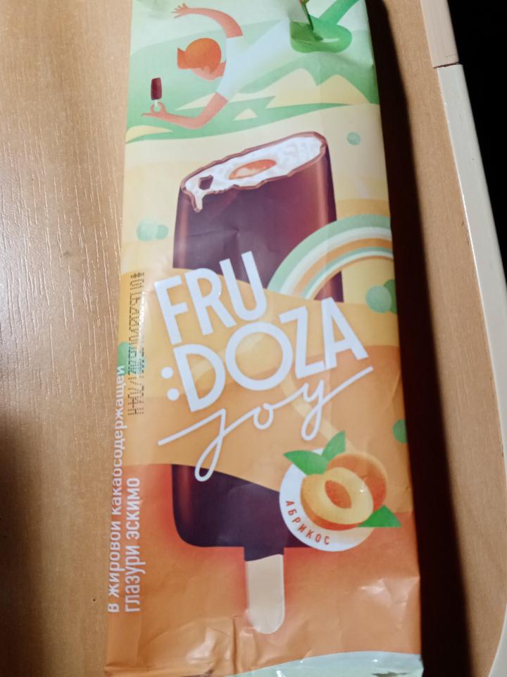 Фото - мороженое сливочное абрикос Frudoza Joy