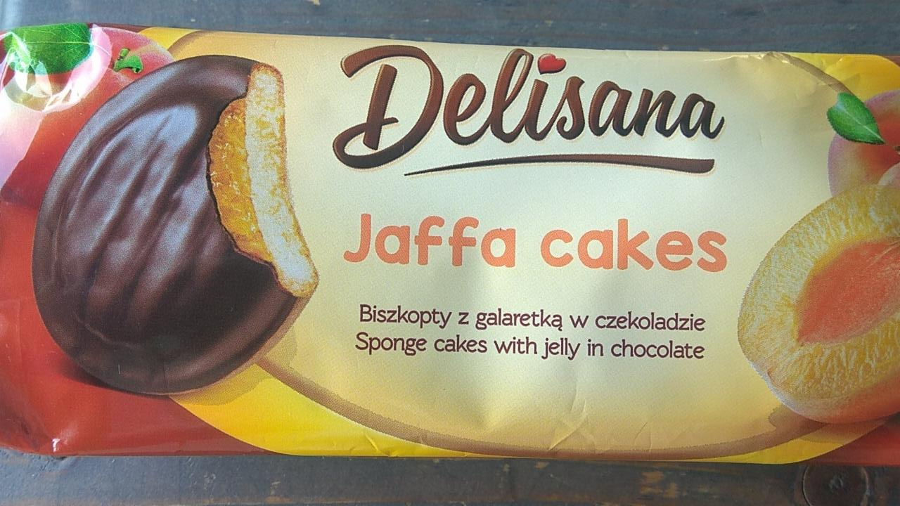 Фото - Печенье бисквитное с абрикосовым желе в шоколаде Delisana