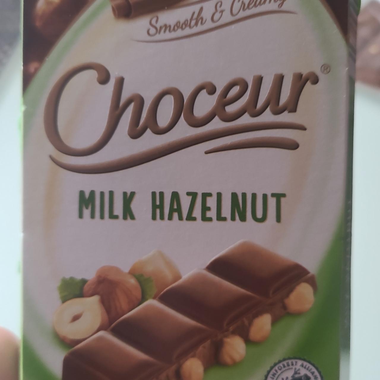 Фото - Шоколад молочный с орехами Milk Chocolate Hazelnut Choceur