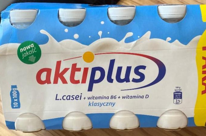 Фото - йогурт питьевой витамин В6 Aktiplus